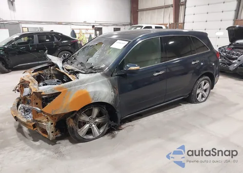 2011 Acura Mdx из США, поврежденный, VIN 2HNYD2H29BH534891